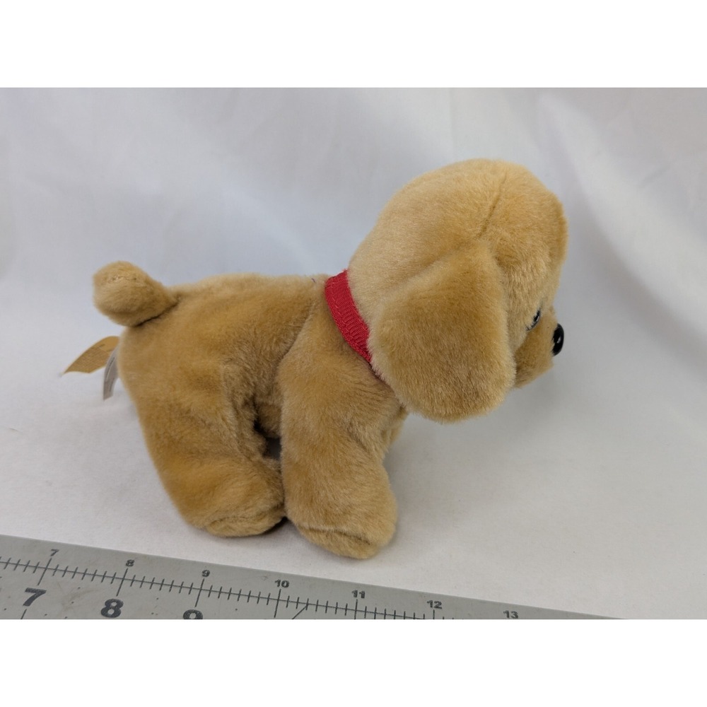 First Main Wuffles Dog Plush Puppy Brown 6 Inch 3603D Stuffed Animal Toy - Picture 7 of 9